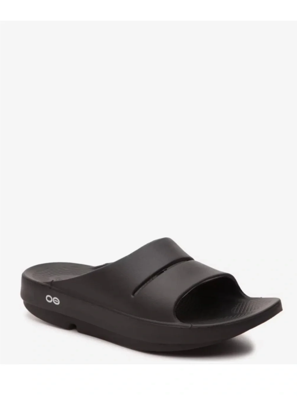 Oofos Ooahh Slides Black Size 13